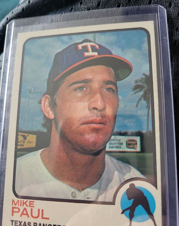 1973 Topps #58 Mike Paul — front
