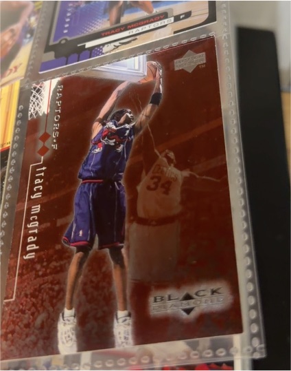 1998-99 Upper Deck Black Diamond #82 Tracy McGrady — front