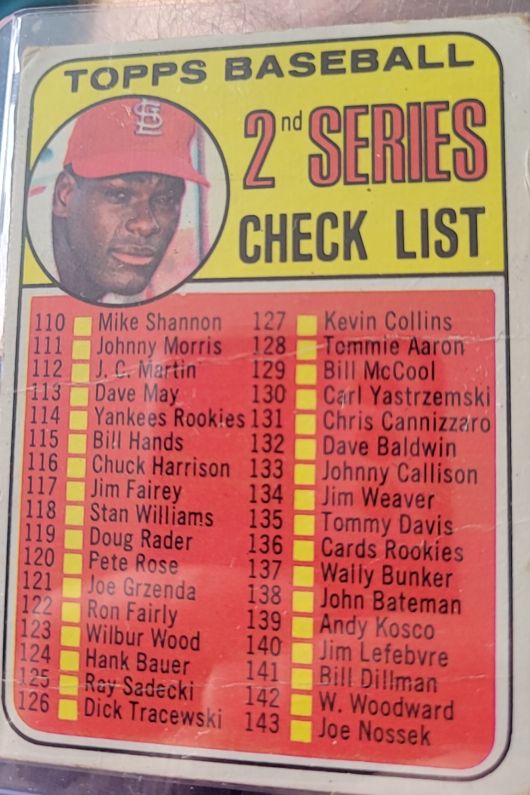 1969 Topps Baseball #107 Bob Gibson — front