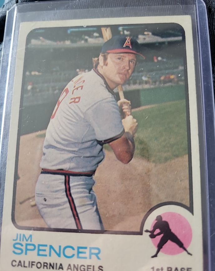1973 Topps #319 Jim Spencer — front
