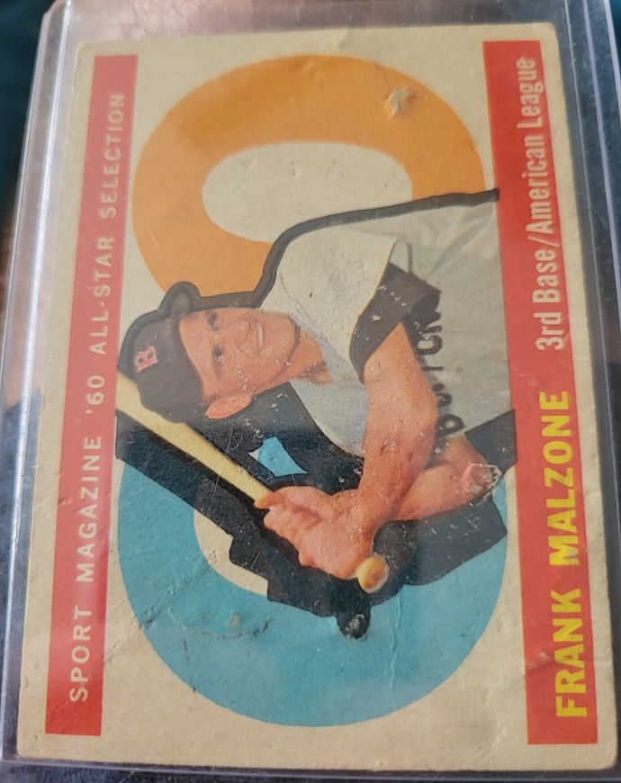 1960 Topps #557 Frank Malzone — front