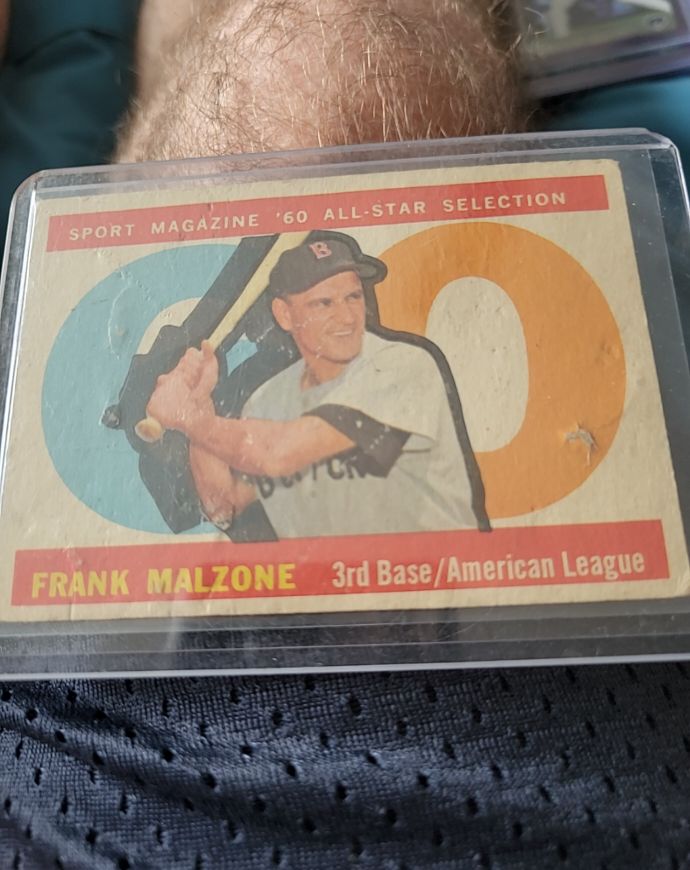 1960 Topps #557 Frank Malzone — front