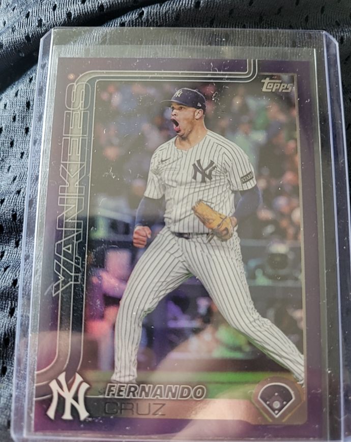 2025 Topps Update Series #US163 Fernando Cruz — front