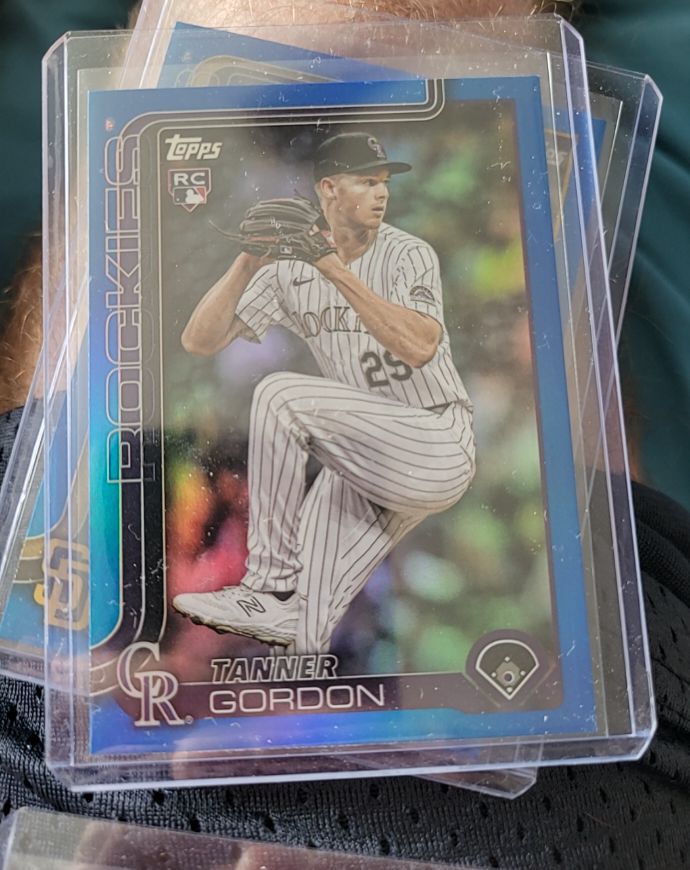 2025 Topps Update #US8 Tanner Gordon — front