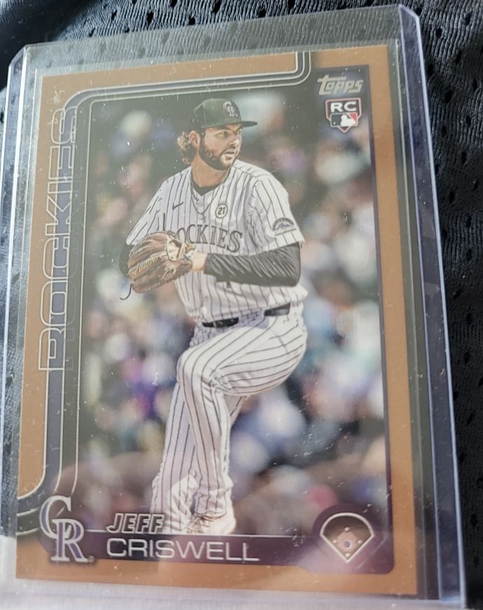 2025 Topps Update #US5 Jeff Criswell — front