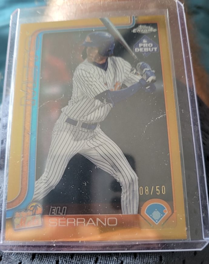 2025 Topps Pro Debut Chrome #PDC-153 Eli Serrano — front
