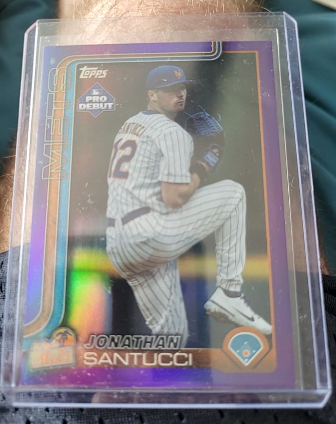 2025 Topps Pro Debut #PD-150 Jonathan Santucci — front
