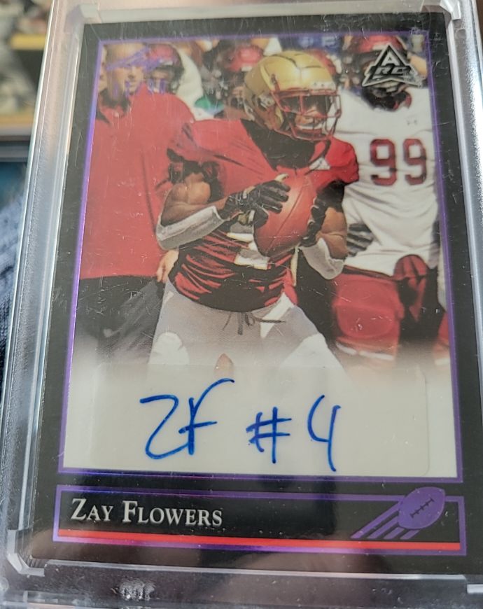 2021 Leaf #BG-ZF1 Zay Flowers — front