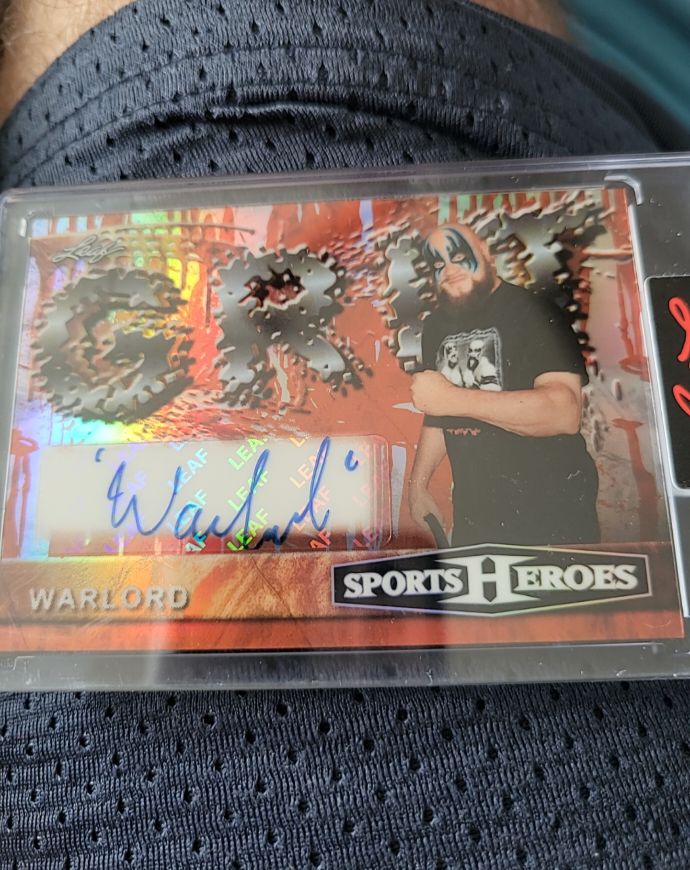 2026 Leaf Sports Heroes Grit #G-W1 Warlord — front