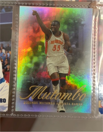 1999-00 Fleer Flair Showcase #93 Dikembe Mutombo — front