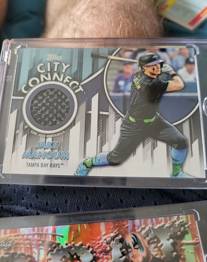 2026 Topps Series 1 City Connect #CC-JM Jake Mangum — front