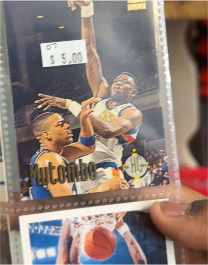 1993-94 Topps Stadium Club #63 Dikembe Mutombo — front