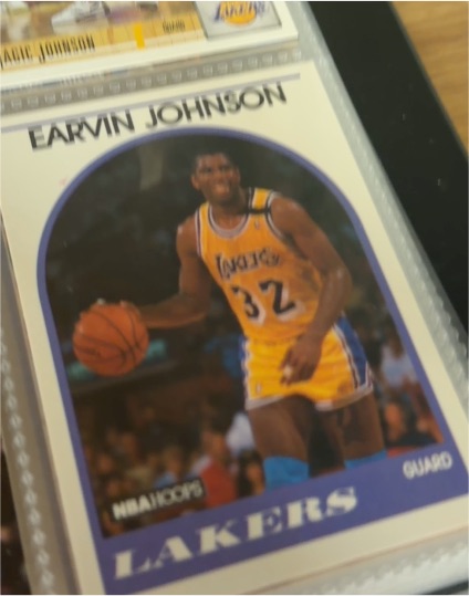 1989 Hoops #270 Earvin Johnson — front