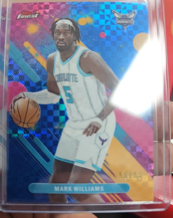 2025-26 Topps Finest #49 Mark Williams — front