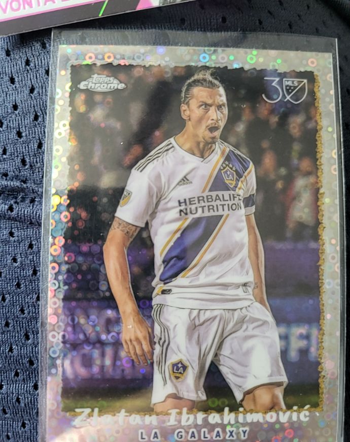 2025 Topps Chrome MLS #NF-3 Zlatan Ibrahimovic — front