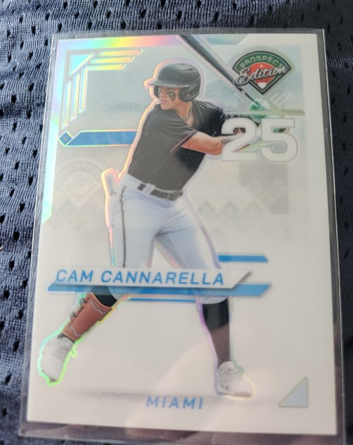 2025 Panini Prospect Edition #25 Cam Cannarella — front
