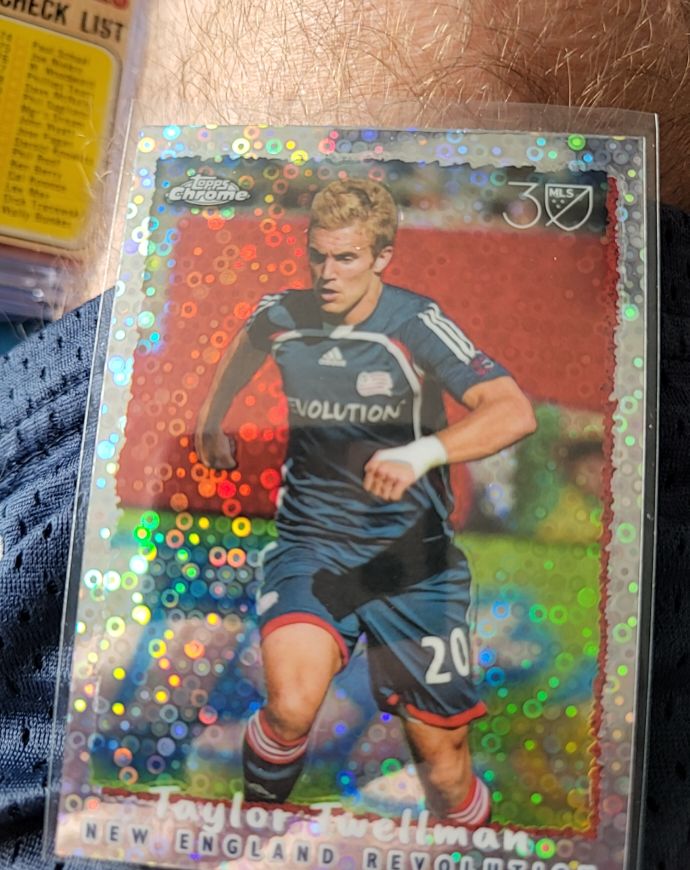 2025 Topps Chrome MLS #NF-15 Taylor Twellman — front