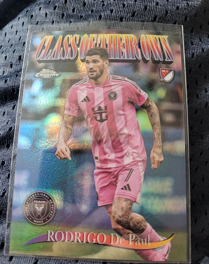 2025 Topps Chrome MLS Class Of Their Own #CO-1 Rodrigo De Paul — front