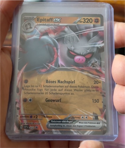 2023 Pokémon SV: Scarlet & Violet Promo #032 Epitaff ex — front
