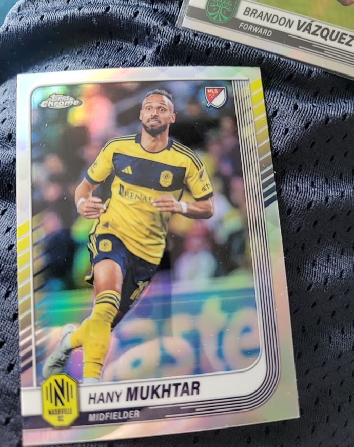 2025 Topps Chrome MLS #36 Hany Mukhtar — front