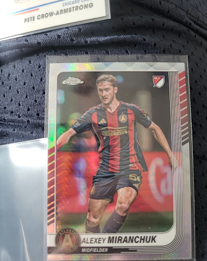 2025 Topps Chrome MLS #44 Alexey Miranchuk Atlanta United — front