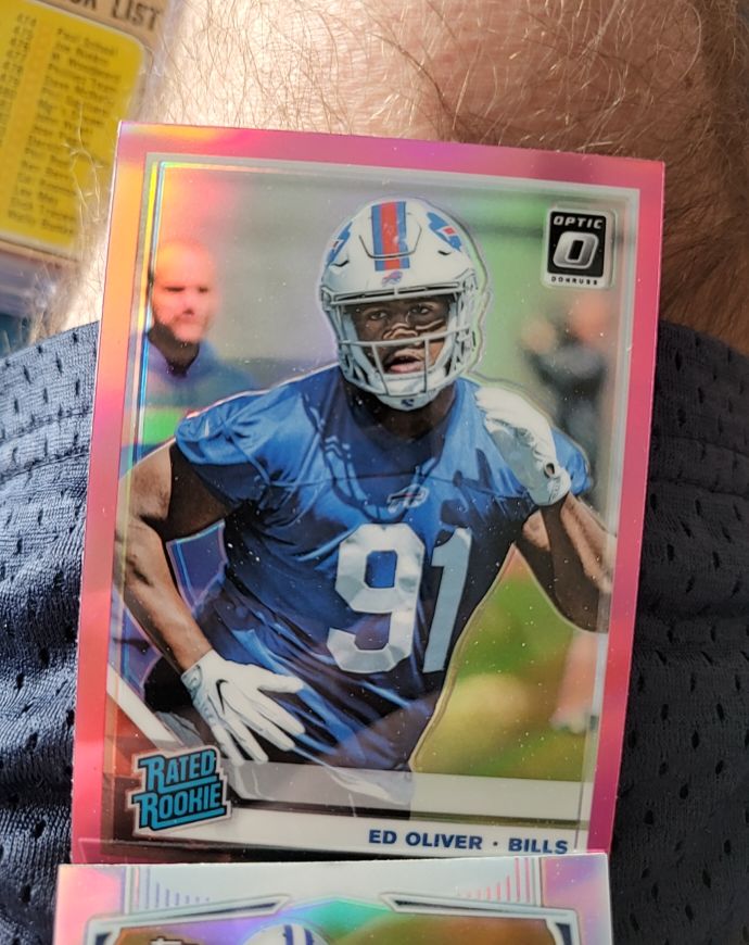 2019 Donruss Optic #197 Ed Oliver — front