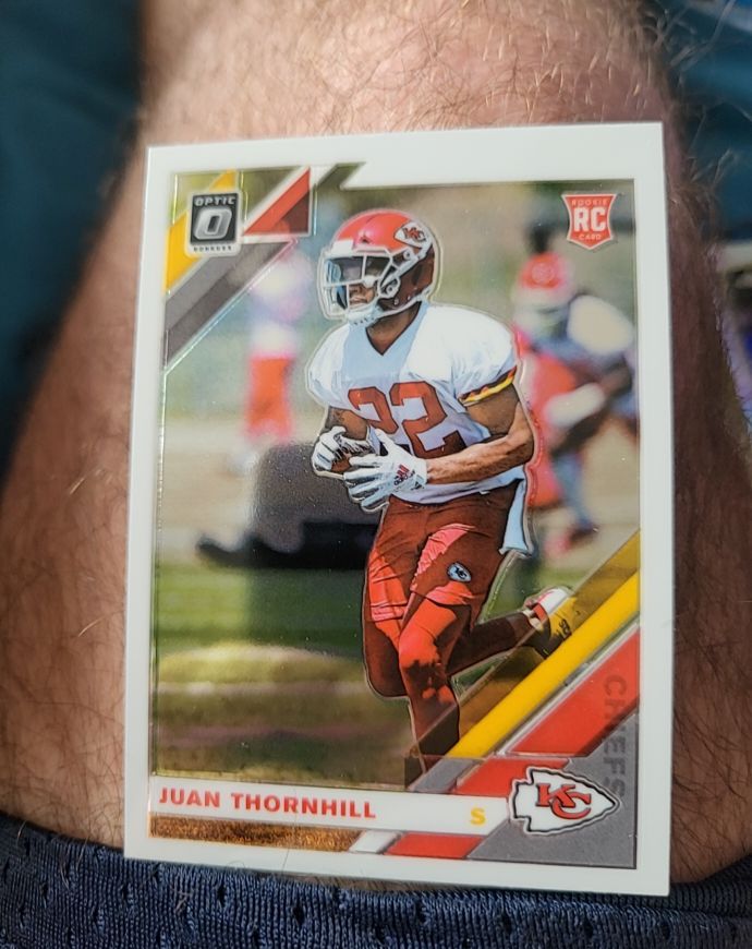 2019 Panini Donruss Optic #130 Juan Thornhill — front