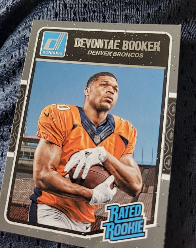 2016 Donruss #366 Devontae Booker Rated Rookie — front