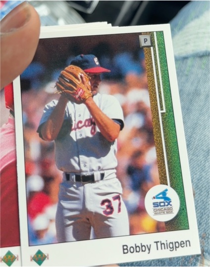 1989 Upper Deck #647 Bobby Thigpen — front