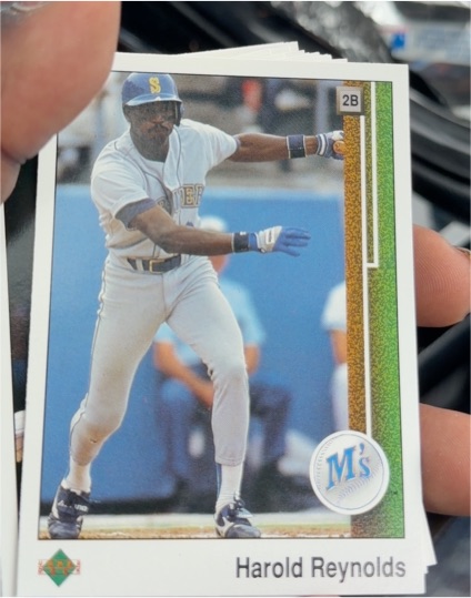 1989 Upper Deck #249 Harold Reynolds — front