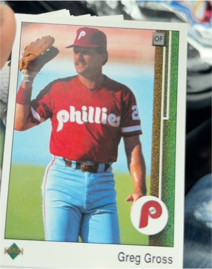 1989 Upper Deck #534 Greg Gross — front