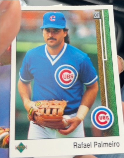 1989 Upper Deck #235 Rafael Palmeiro — front