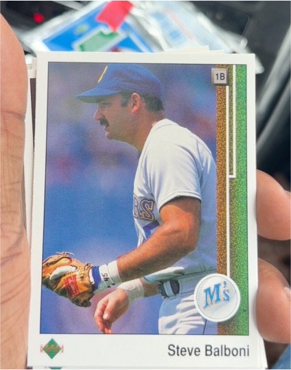1989 Upper Deck #111 Steve Balboni — front