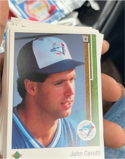 1989 Upper Deck #129 John Cerutti — front