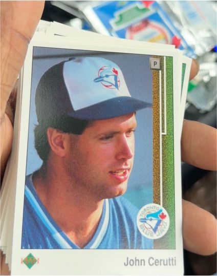 1989 Upper Deck #129 John Cerutti Toronto Blue Jays — front