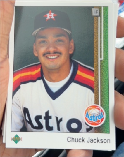 1989 Upper Deck #323 Chuck Jackson — front