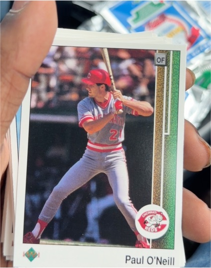 1989 Upper Deck #428 Paul O'Neill — front