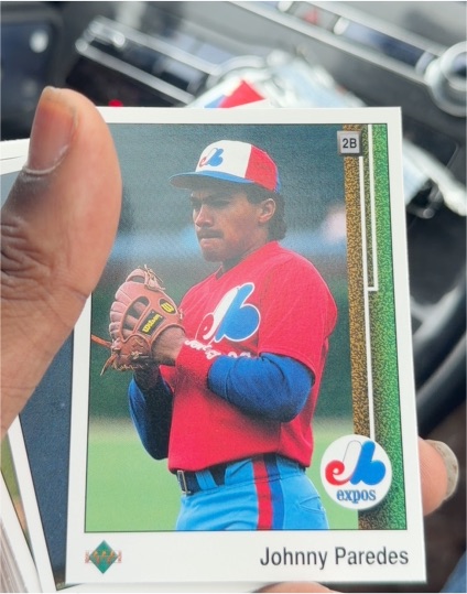 1989 Upper Deck #477 Johnny Paredes — front