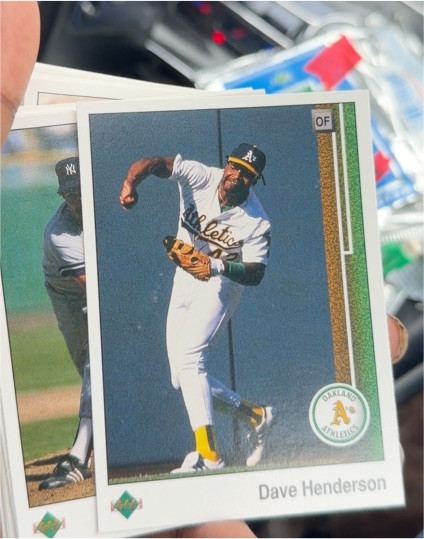 1991 Upper Deck #108 Dave Henderson — front