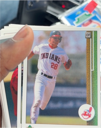 1991 Upper Deck #28 Cleveland Indians — front