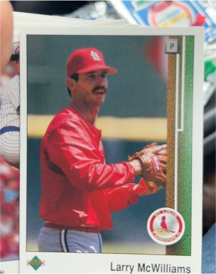 1989 Upper Deck #143 Larry McWilliams — front