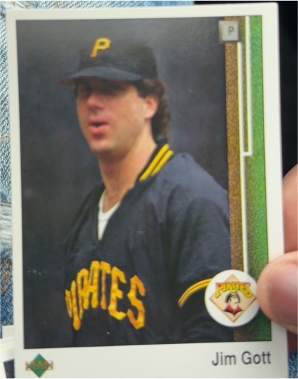 1989 Upper Deck #539 Jim Gott — front