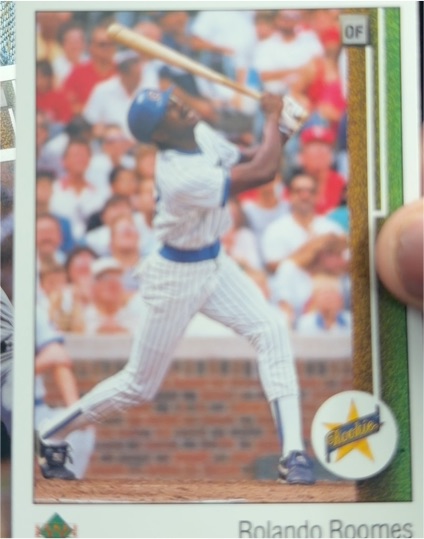 1989 Upper Deck #6 Rolando Roomes — front