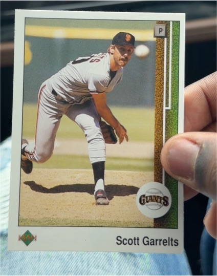 1989 Upper Deck #50 Scott Garrelts San Francisco Giants — front