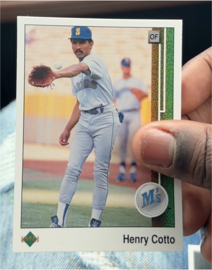 1989 Upper Deck #134 Henry Cotto — front