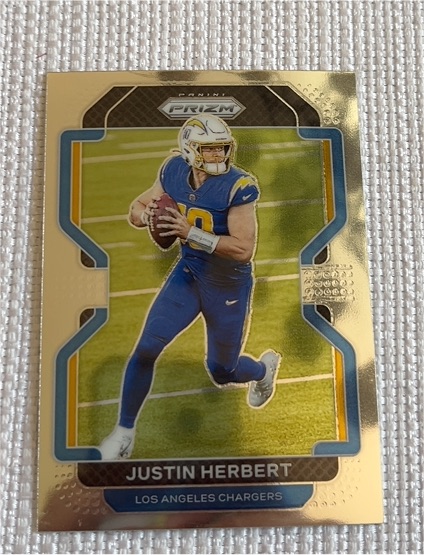 2021 Panini Prizm #169 Justin Herbert — front