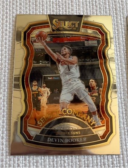 2020-21 Panini Select #15 Devin Booker Select Company — front