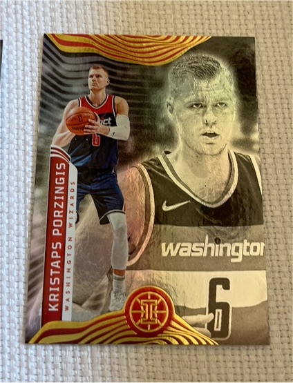 2021-22 Panini Illusions #67 Kristaps Porzingis Washington Wizards — front