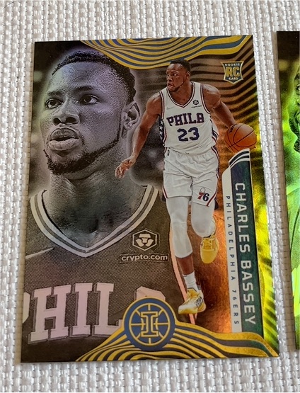2021-22 Panini Illusions #195 Charles Bassey — front