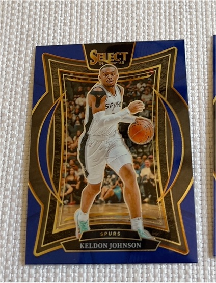 2024-25 Panini Select #58 Keldon Johnson — front